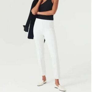 Spanx On-the-Go Ankle Slim Straight Pant with Ultimate Opacity Technology sz Med